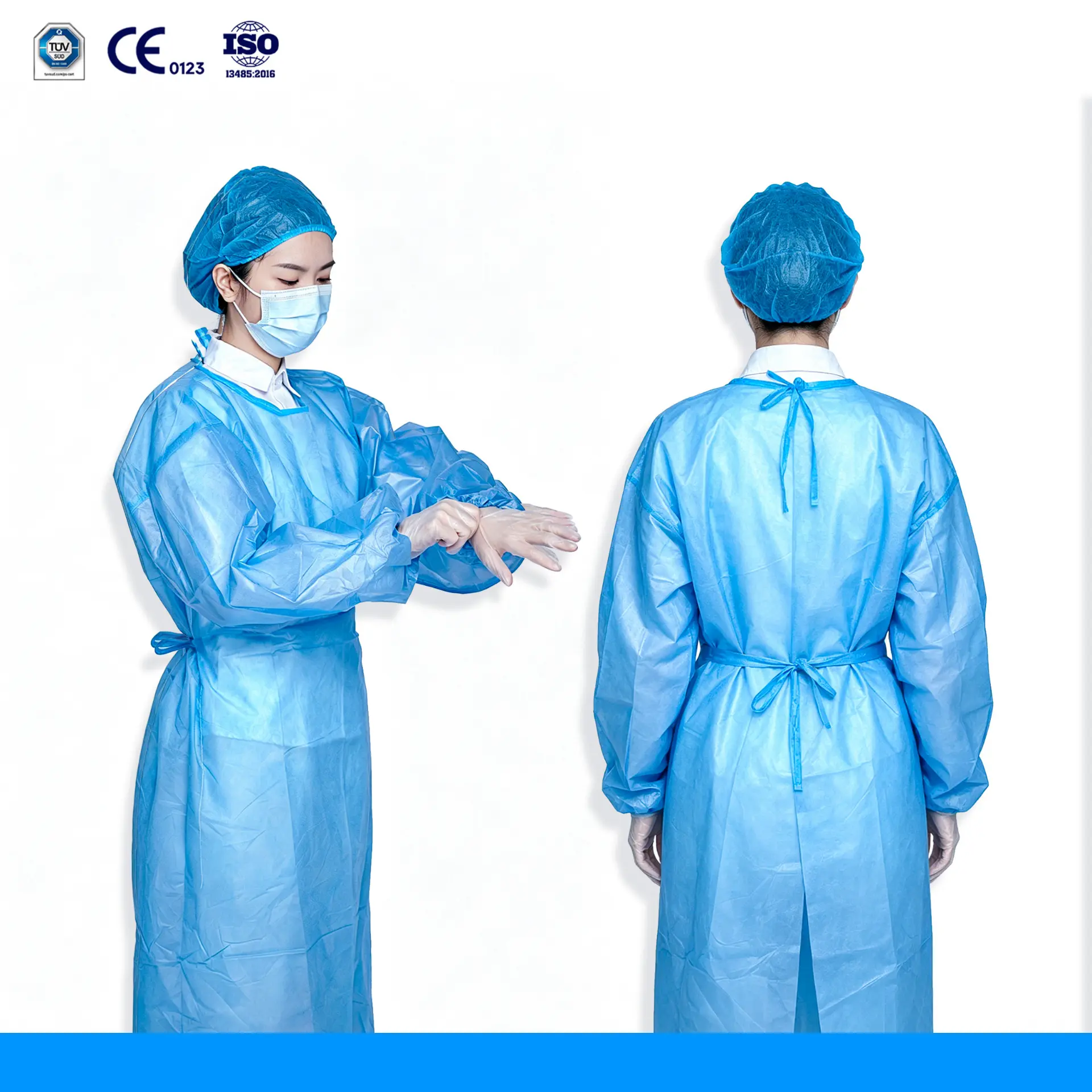 Isolation Gowns — Apparel & Linen supplied by Philmed Supplies Inc.